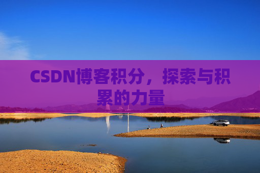 CSDN博客积分，探索与积累的力量